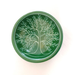 fair trade carved soapstone tree of life bowl from Kenya