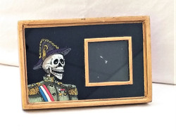 Fair Trade Reverse Glass Day of the Dead Frame from Peru