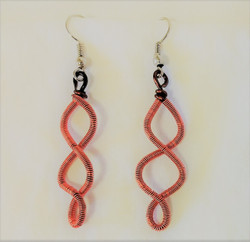 Fair Trade Wire Spring Earrings from Lesotho