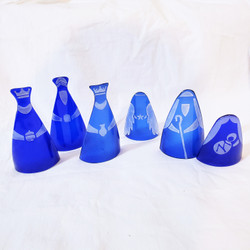 Fair Trade Recycled Glass Nativity from Chile