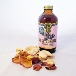 portland syrup rose cordial drink mixer