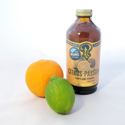 portland syrups citrus passion fruit drink mixer