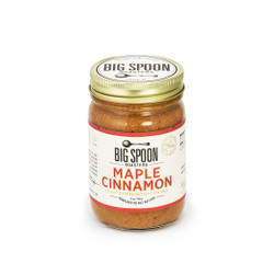 Maple cinnamon peanut and pecan butter with sea salt