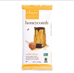 Fair trade Chuao honeycomb dark chocolate