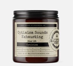 Malicious women optimism sounds exhausting soy candle in a jar