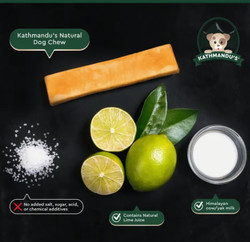 Fair trade Himalayan Yak Milk Cheese Chew for dogs from Nepal