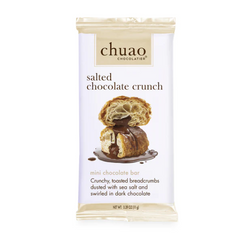 Chuao fair trade chocolate crunch dark chocolate mini bar