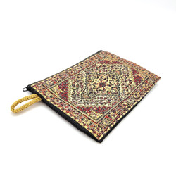 Fair trade turkish rug inspired coin purse from Turkey 