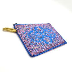 Fair trade turkish rug inspired coin purse from Turkey 