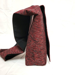 Fair Trade Woven Cotton Messenger Bag with Wide Strap from Nepal