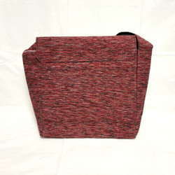 Fair Trade Woven Cotton Messenger Bag with Wide Strap from Nepal