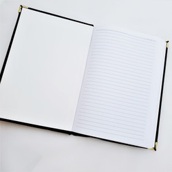 Fair trade Turkish rug inspired lined journal with fabric cover from Turkey