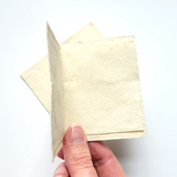 Batik Single Heart Mini Card SET OF 6 from Nepal