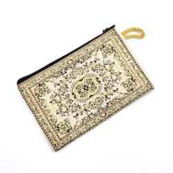 Fair trade turkish rug inspired coin purse from Turkey 