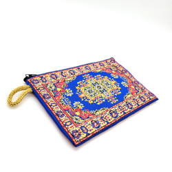 Fair trade turkish rug inspired coin purse from Turkey 