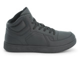 MENS TRIP BLK HITOP SNEAKER