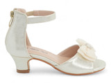 GIRLS CHAMP GLITR BOW HEEL
