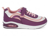 GIRLS PURP/PNK/WHT BUBLE SNKR