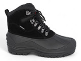 MENS BLK HEAVY WATERPROOF BOOT