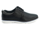 MENS BLK CASUAL OXFORD