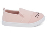 GIRL PINK CAT SLIP ON