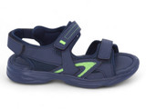 NAVY/LIME GRN SPORTS SANDAL