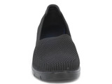 BLK FLYKNIT COMFORT WEDGE