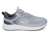 LADIES GRAY WEBBED ATH SNEAKER