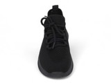 WOMEN BLK TONAL FKYKNT SLIPON