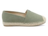 OLIVE FAUX SUEDE ESPADRILLE