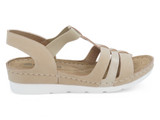 BEIGE FX SD GLDTR COMFORT SNDL