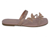 RS GLD BUTTERFLY GEM FLAT