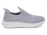BLU GRAY HGRISE FLYKNIT SLIPON