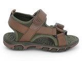 BOYS BRN OLV SPORTS SANDAL