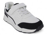 BOYS BLK WHT LOTOP SNKR