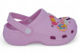 5-10 GIRLS PINK CHARM CLOGS