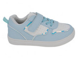 GIRL BLU/WHT COURT SNEAKER