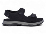 MEN BLK PU JY SPORT SANDAL