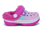 GIRL 5-10 PINK FAUX FUR CLOG