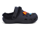 BOYS 11-3 BLACK LINED CLOGS