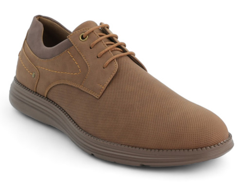 MENS BROWN CASUAL OXFORD