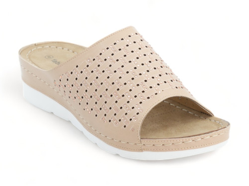 BLUSH W BLSHGEMS COMFORT SLIDE