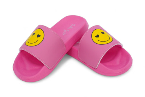 11-4 GIRLS SMILEY FACE SLIDES