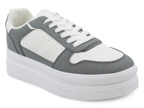 WHT FX SUEDE PLATFORM SNEAKER