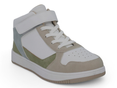 GIRL GRAY/BLUE HITOP SNEAKER
