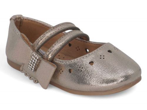 BABY GOLD ORNMT BOW  FLAT