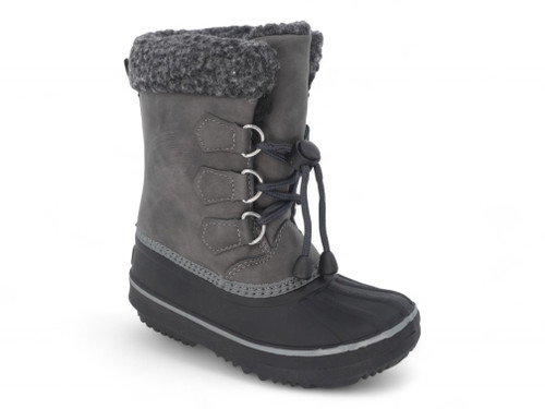 TODD GRY FLC LINED BUNGEE BOOT