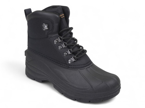 BLK WATERPROOF LACE TOTES MENS