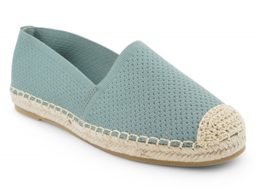 GREEN FLYKNIT ESPADRILLE