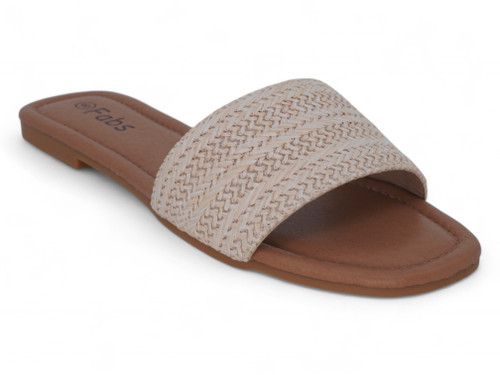 IVORY STRAW FLAT